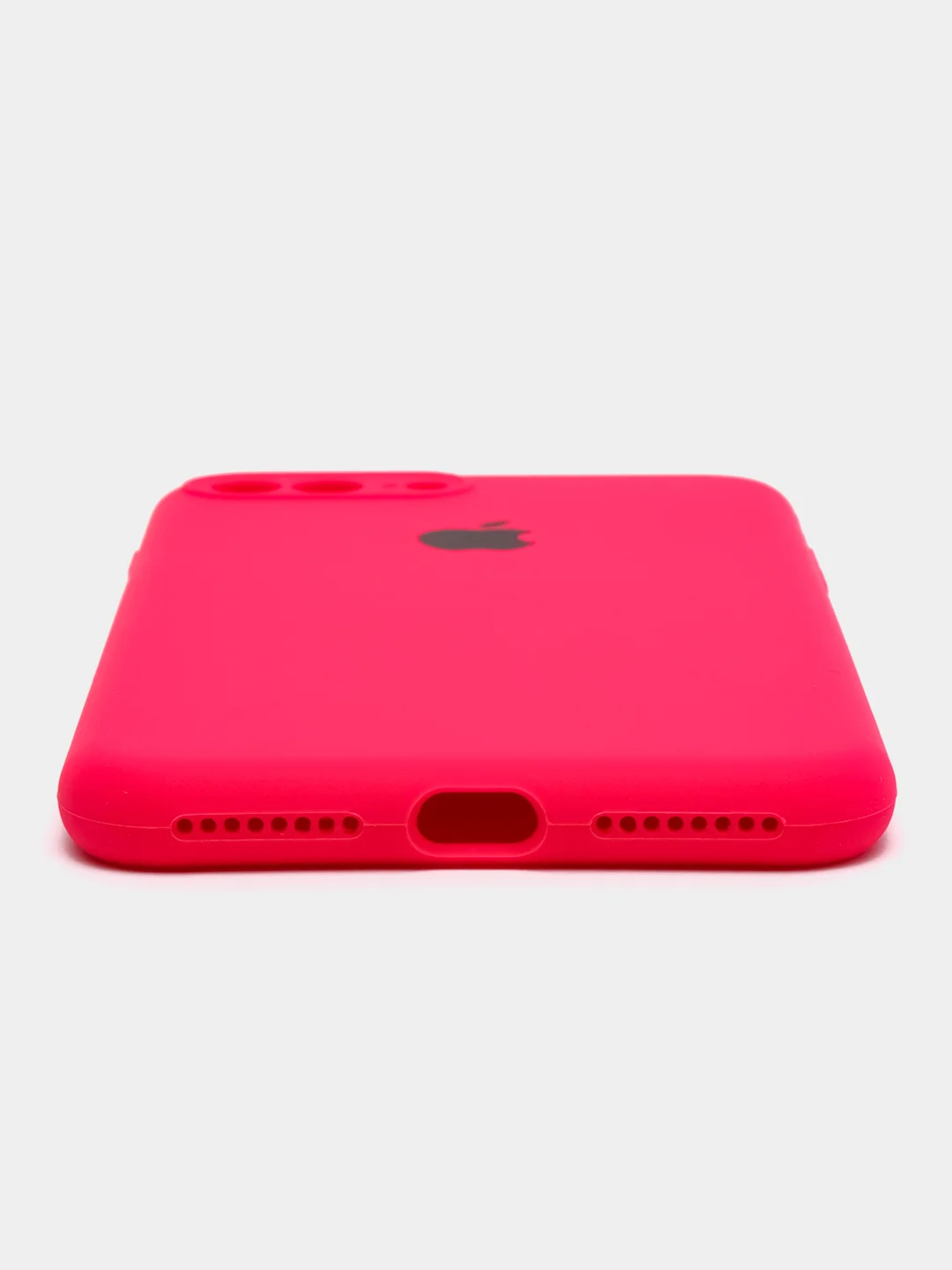 Фуксия чехол для iPhone 7/8/SE 2020, Plus, X/XS, XR, 11, 13, Pro, Pro max с закрытым низом