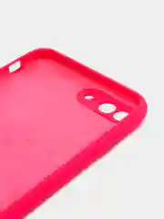 Фуксия чехол для iPhone 7/8/SE 2020, Plus, X/XS, XR, 11, 13, Pro, Pro max с закрытым низом