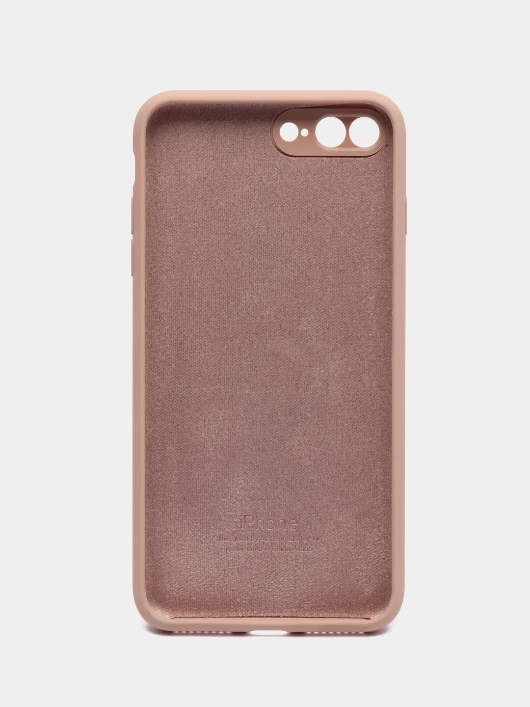Бежевый чехол для iPhone 7/8/SE 2020, Plus, X/XS, XR, 11, 13, Pro, Pro max с закрытым низом