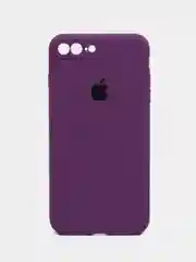 Пурпурный чехол для iPhone 7/8/SE 2020, Plus, X/XS, XR, 11, 13, Pro, Pro max с закрытым низом