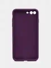 Пурпурный чехол для iPhone 7/8/SE 2020, Plus, X/XS, XR, 11, 13, Pro, Pro max с закрытым низом