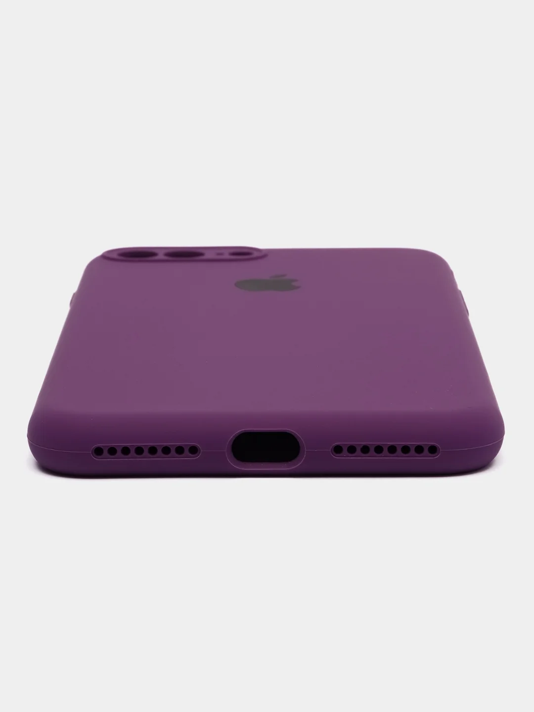 Пурпурный чехол для iPhone 7/8/SE 2020, Plus, X/XS, XR, 11, 13, Pro, Pro max с закрытым низом