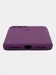 Пурпурный чехол для iPhone 7/8/SE 2020, Plus, X/XS, XR, 11, 13, Pro, Pro max с закрытым низом