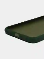 Тёмно-зелёный чехол для iPhone 7/8/SE 2020, Plus, X/XS, XR, 11, 13, Pro, Pro max с закрытым низом