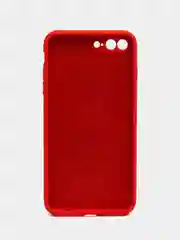 Красный чехол для iPhone 7/8/SE 2020, Plus, X/XS, XR, 11, 13, Pro, Pro max с закрытым низом