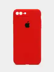 Красный чехол для iPhone 7/8/SE 2020, Plus, X/XS, XR, 11, 13, Pro, Pro max с закрытым низом