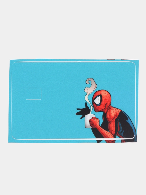 Наклейка на банковскую карту Spider-Man (Человек-Паук)