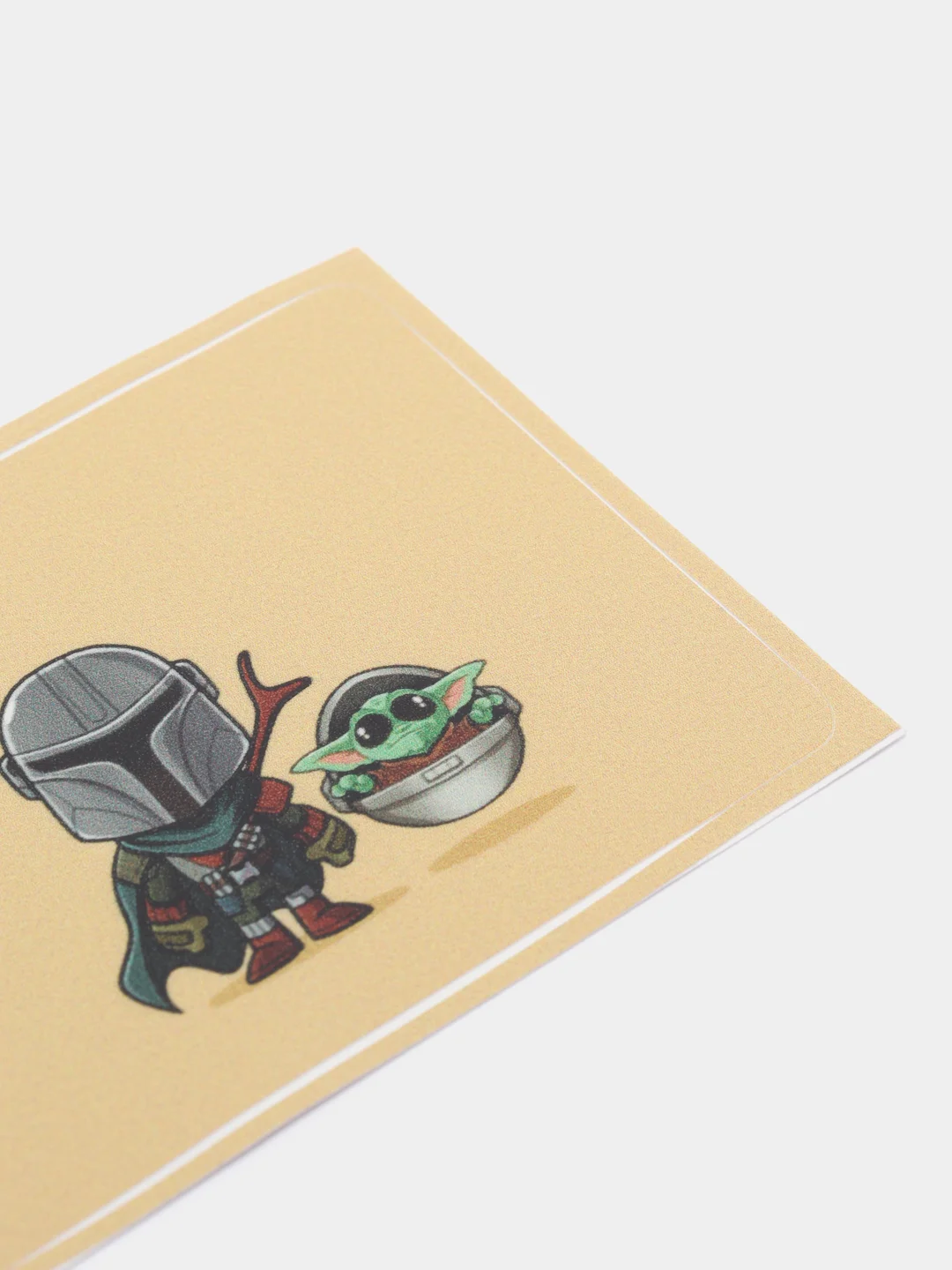 Наклейка на банковскую карту Мандалорец (The Mandalorian)
