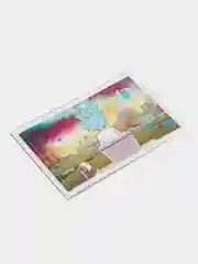 Наклейка на банковскую карту, стикер на карту: Рик и морти, пейзаж (Rick and Morty)