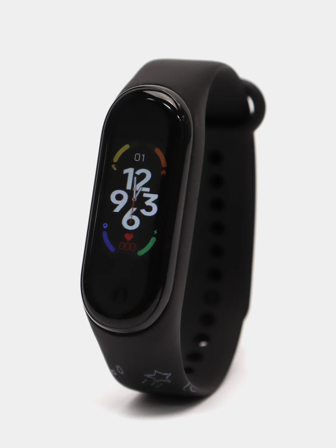 Угольный фитнес-браслет Smart Band М7