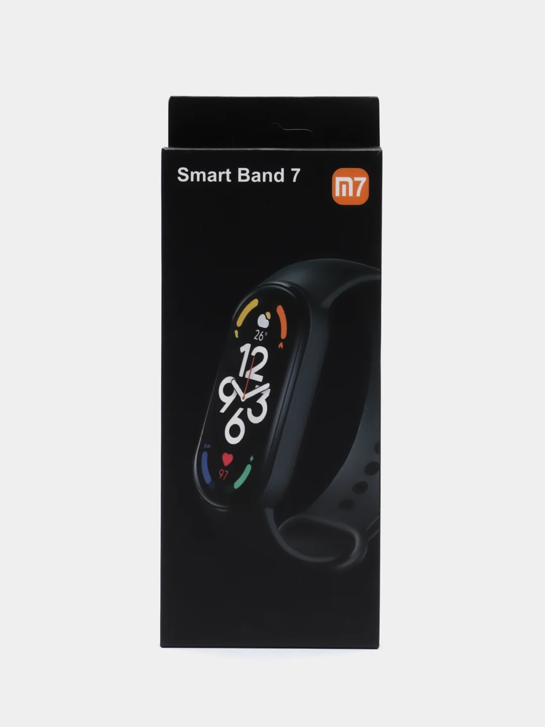 Угольный фитнес-браслет Smart Band М7