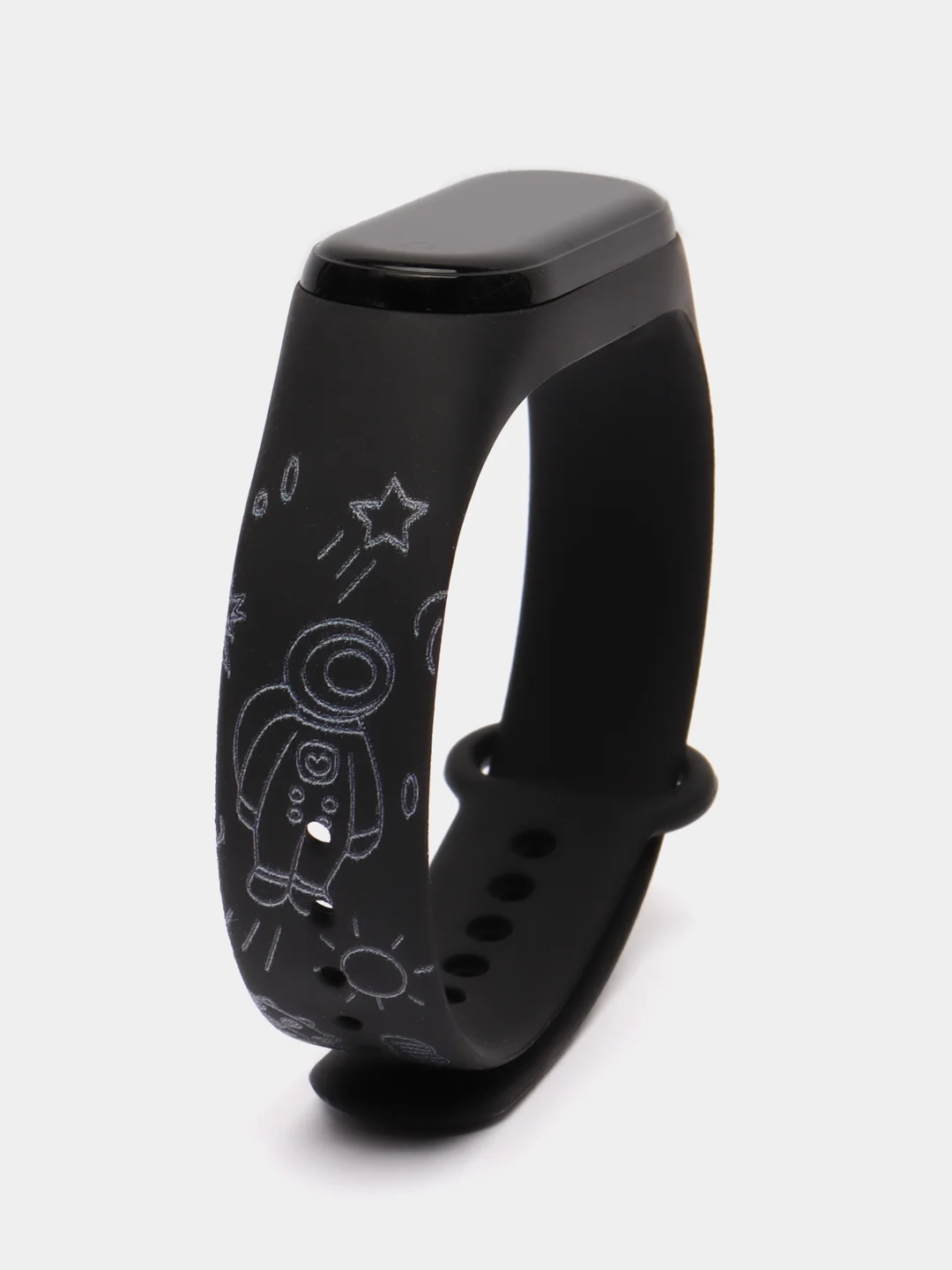 Угольный фитнес-браслет Smart Band М7