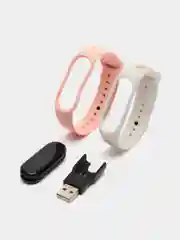 Кремовый фитнес-браслет Smart Band М7