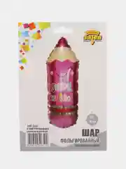 Розовый воздушные шары на 1 сентября