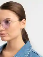 Фиолетовый солнцезащитные очки женские