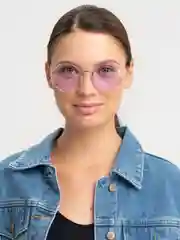 Фиолетовый солнцезащитные очки женские