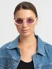 Розовый женские очки солнцезащитные, с UF защитой