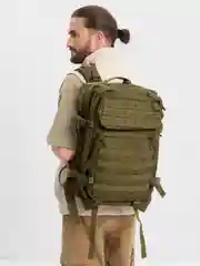 Лесной зеленый рюкзак тактический военный, водонепроницаемый, 45 л, для охоты, рыбалки, походный, туристический