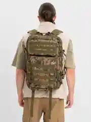 Тёмно-зелёный рюкзак тактический военный, водонепроницаемый, 45 л, для охоты, рыбалки, походный, туристический