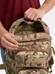 Зелёный хаки рюкзак мужской тактический, походный