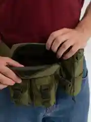 Лесной зеленый тактическая поясная сумка