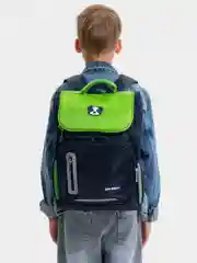 Голубой рюкзак школьный