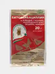 Битоксибациллин 20 г, от колорадского жука, паутинного клеща, Зеленая Аптека Садовода