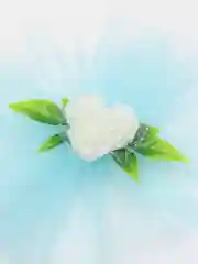 Голубой банты новогодние