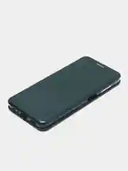 Тёмно-зелёный чехол книжка Samsung Galaxy A13 4G, Самсунг Галакси А13 4G