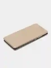 Золотой чехол книжка на Xiaomi Redmi Note 8 Pro (Сяоми Редми Нот 8 Про)