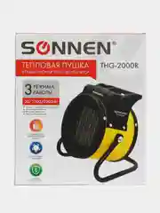 Тепловая пушка электрическая, обогреватель Sonnen, 2 квт, керамический нагреватель, 456192