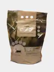 Наполнитель комкующийся растительный, без запаха, Cat Go TOFU, 6 литров