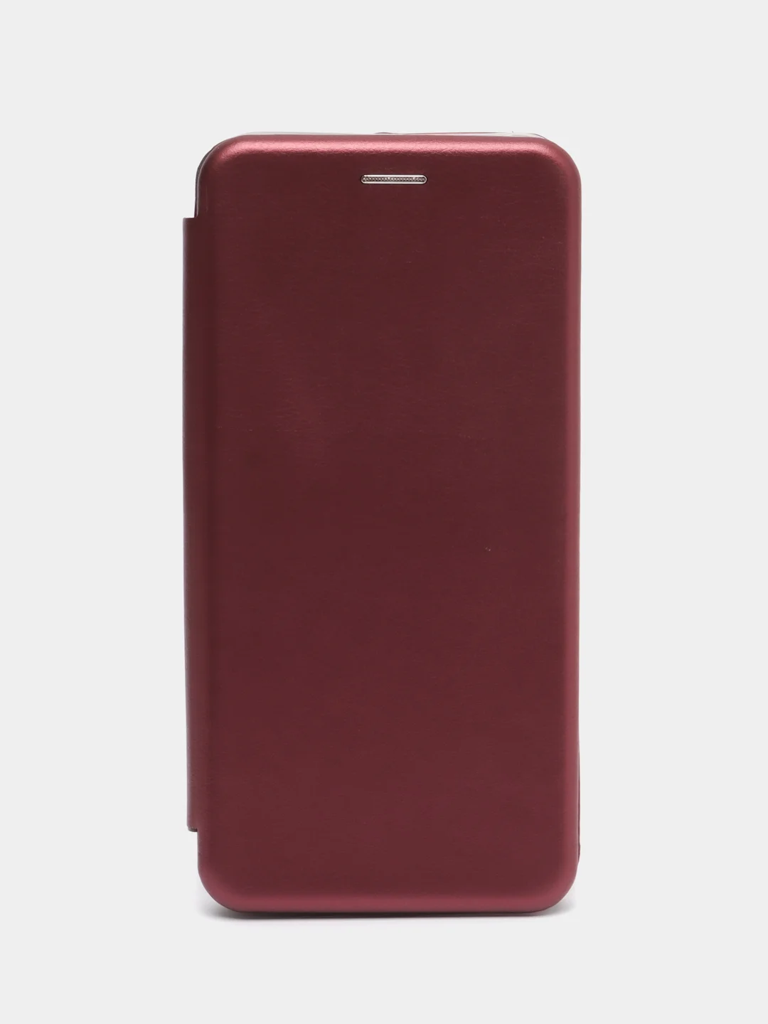 Бордовый чехол книжка на Tecno Spark 8C / Tecno Spark Go 2022