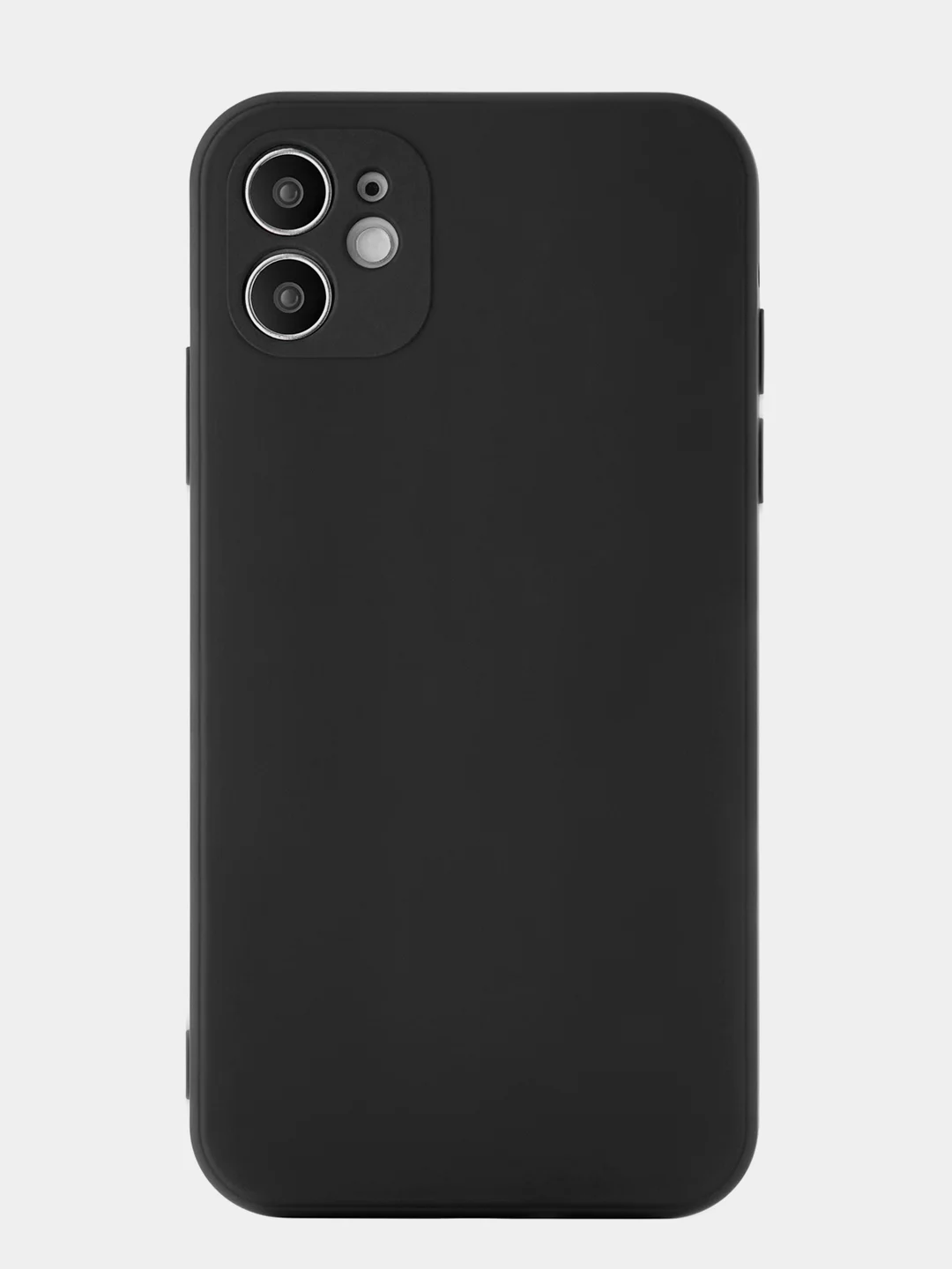 Черный чехол защитный ROCKET Sense для iPhone 11, soft-touch матовый, TPU