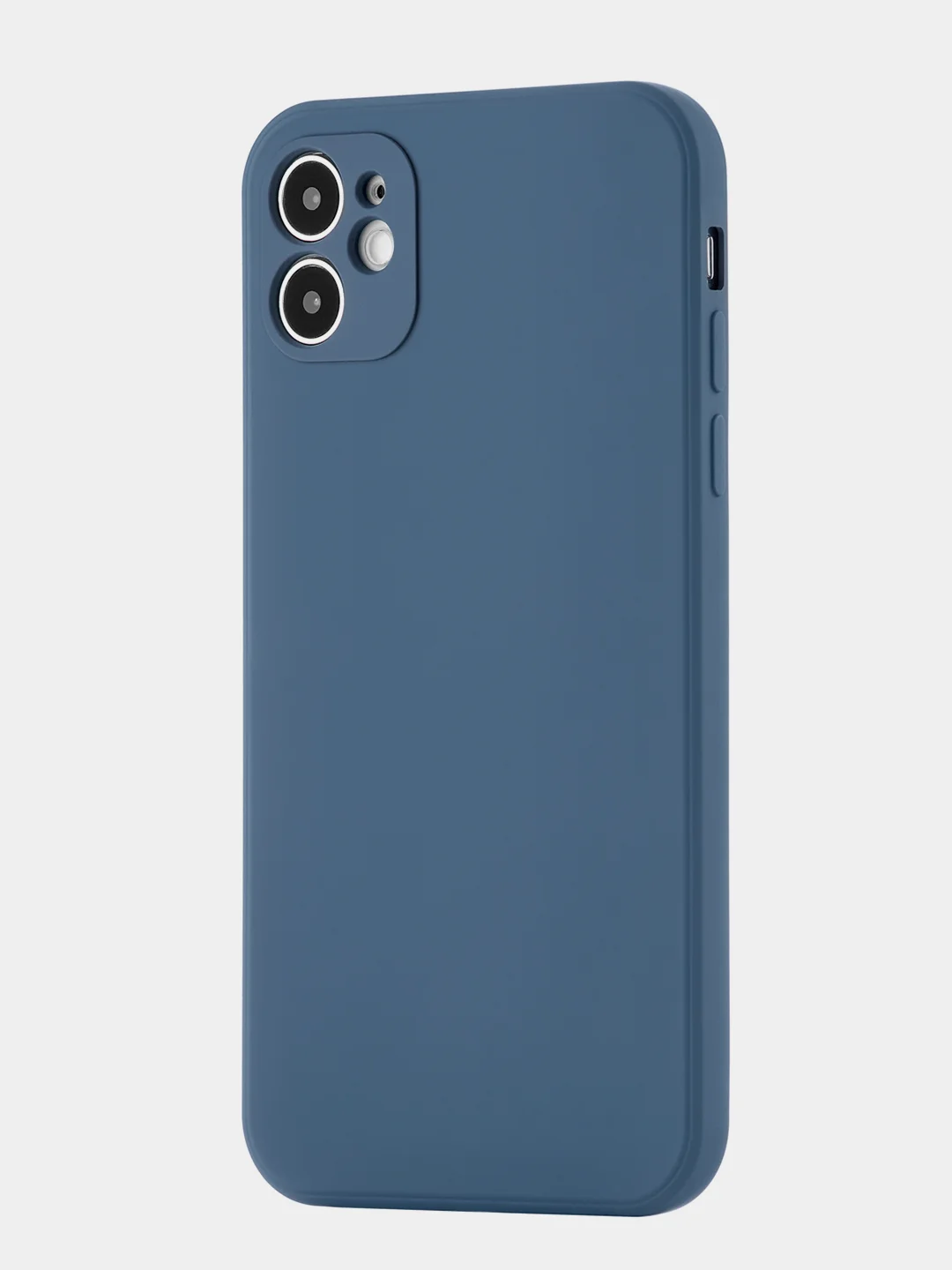 Темно-синий чехол защитный ROCKET Sense для iPhone 11, soft-touch матовый, TPU