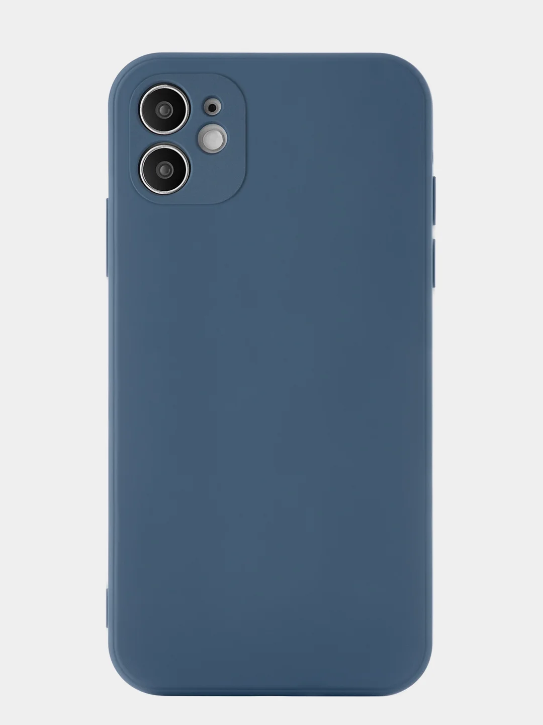 Темно-синий чехол защитный ROCKET Sense для iPhone 11, soft-touch матовый, TPU