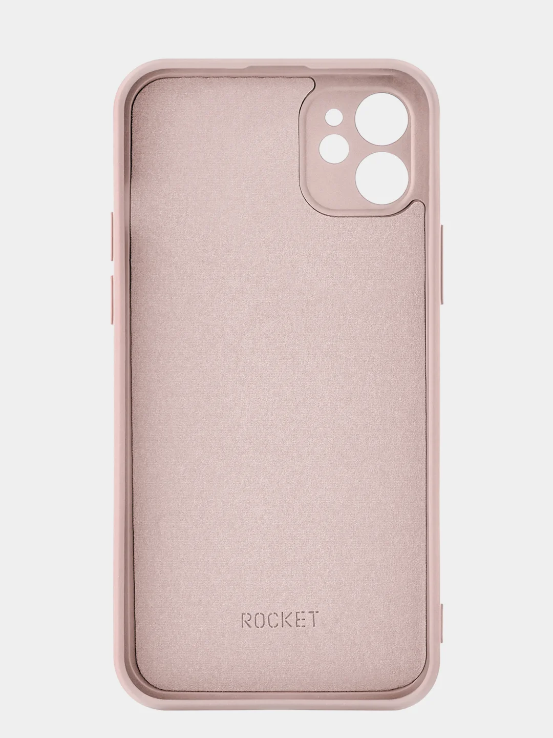 Розовый чехол защитный ROCKET Sense для iPhone 11, soft-touch матовый, TPU
