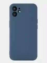 Синий чехол защитный ROCKET Sense для iPhone 12, soft-touch матовый, TPU