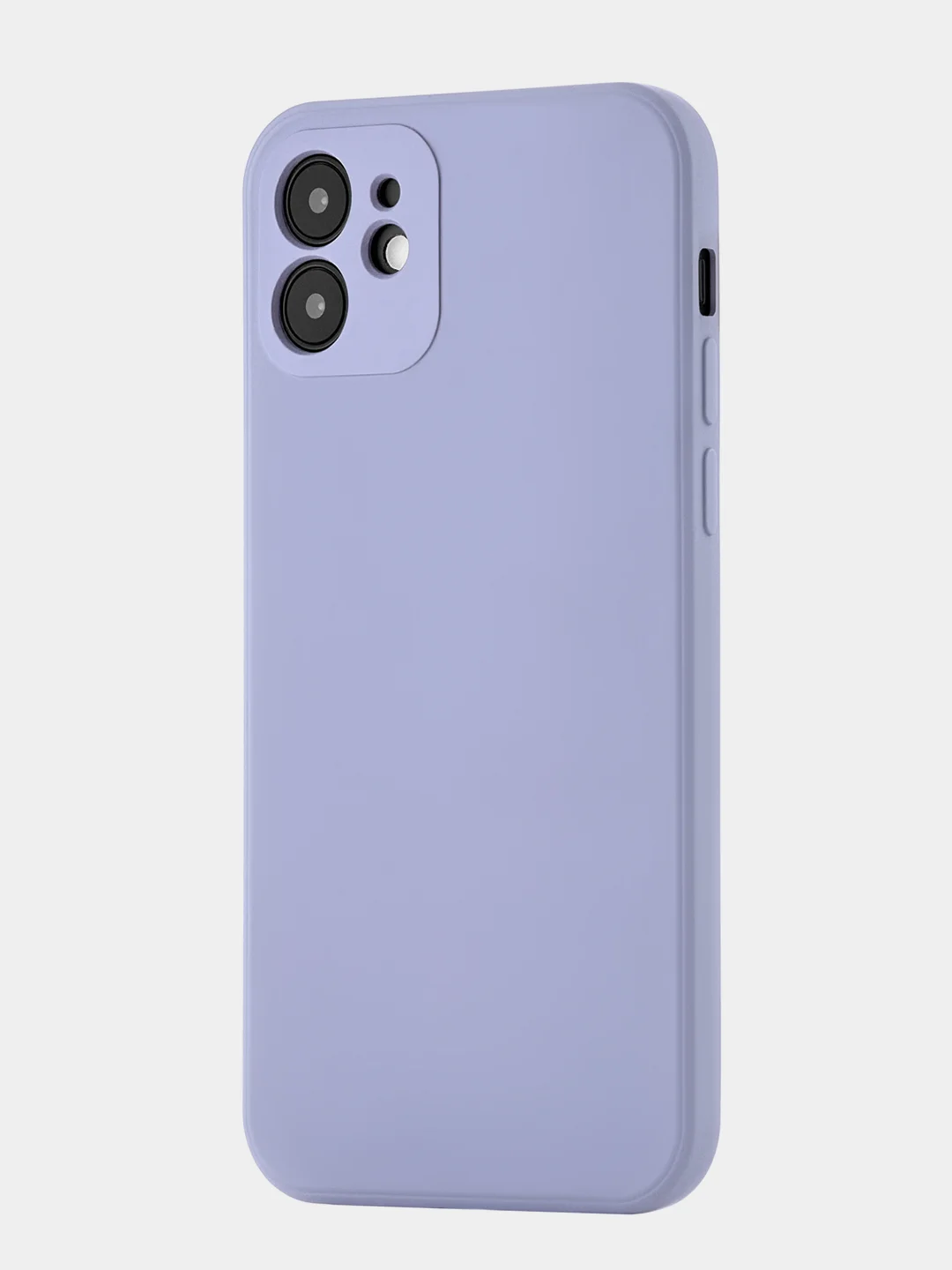 Лавандовый чехол защитный ROCKET Sense для iPhone 12, soft-touch матовый, TPU