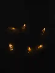 Гирлянда светодиодная, прищепки, на батарейках, для дома, новогодняя, Золотая Сказка, 591930