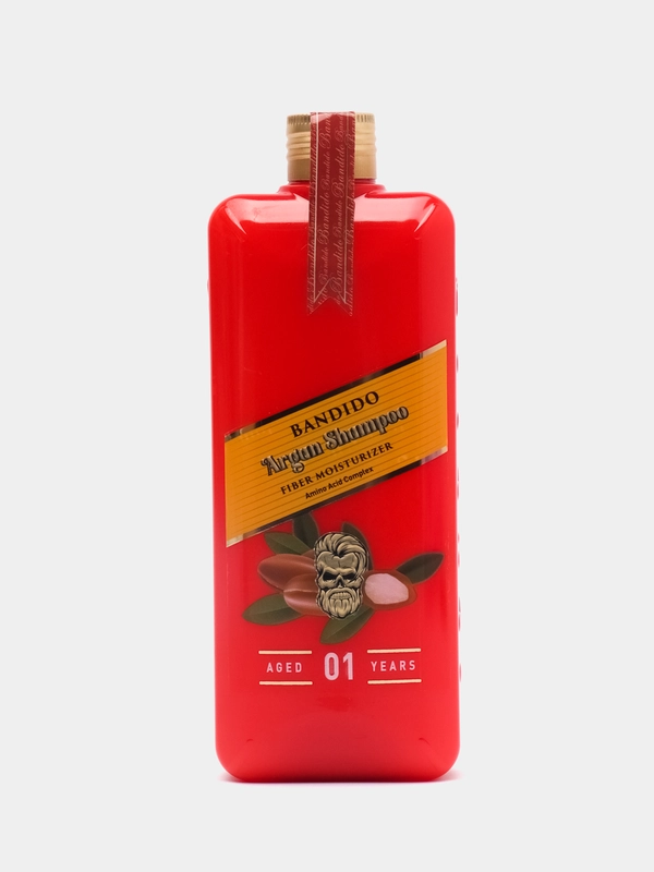 Мужской шампунь для волос профессиональный с аргановым маслом BANDIDO ARGAN,350 мл