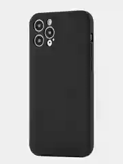 Черный чехол защитный ROCKET Sense для iPhone 12 Pro, soft-touch матовый, TPU