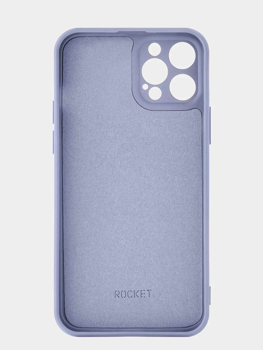Лавандовый чехол защитный ROCKET Sense для iPhone 12 Pro, soft-touch матовый, TPU