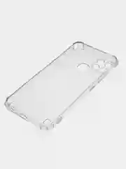 Прозрачный чехол Realme C21Y / C25Y силиконовый с защитой камеры ( Реалми С21У С25У )