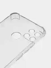 Прозрачный чехол Realme C21Y / C25Y силиконовый с защитой камеры ( Реалми С21У С25У )