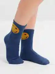Синий женские зимние носки