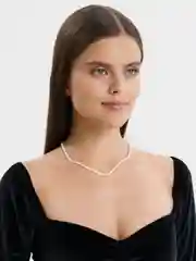 Белый колье, ожерелье из жемчуга