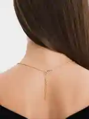 Коралловый цепочка с подвеской "Бабочка"