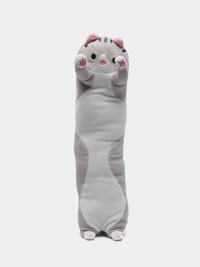 Мягкая игрушка-антистресс "Кот-батон", 50 см, 70 см, 90 см, 110 см