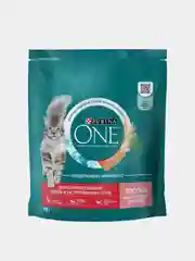 Сухой корм Purina One для стерилизованных, с лососем и пшеницей, 750 г